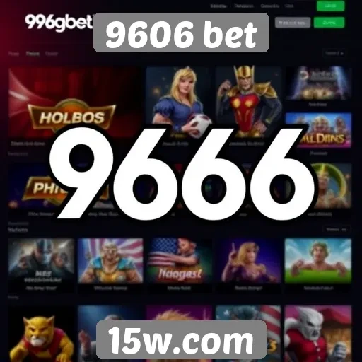 Opções de jogos disponíveis na plataforma 9606 bet